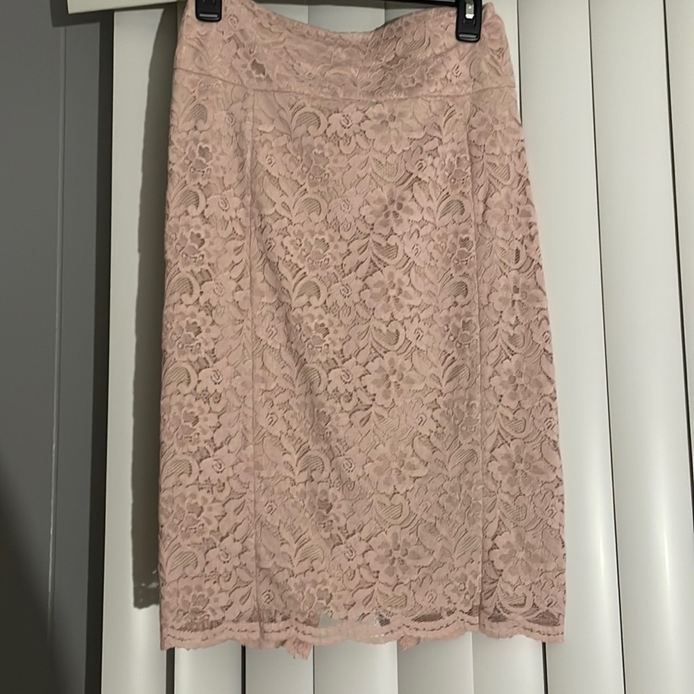 Light pink skirt